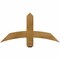 Ekena Millwork Bellingham Rough Sawn Timber Gable Bracket, Western Red Cedar, 36"W x 18"H x 4"D x 4"F, 12/12 Pitch GBW036X18X0404BEL00RWR - alternate 1